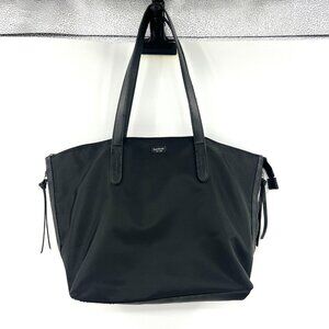 Botkier New York Bond Black Nylon Tote Bag Zip Close